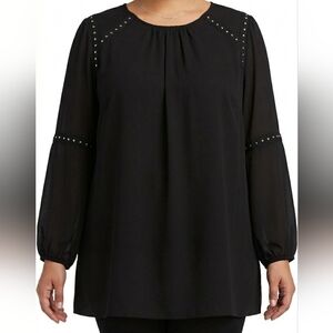 NWT Zac & Rachel Studded Blouse